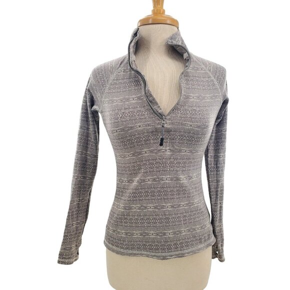 Eddie Bauer Sm Pullover Sweater Lightweight Activewear Top Athletic Long-Sleeve - Picture 2 of 13